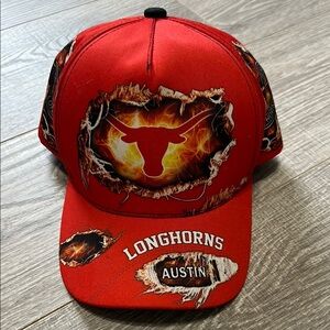 Burnt Orange Longhorns Austin Cap